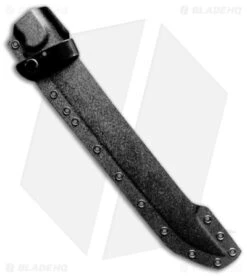 Jake Hoback Knives Kwaichete Fixed Blade Knife Coyote SureTouch (12" Stonewash) -EOSS Knives Shop Hoback Knives Kwaichete Coyote SW BHQ 150158 jr sheath