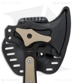 Hogue Knives 14" EX-T01 Tomahawk Axe FDE G-10 5 Hogue Knives 14" EX-T01 Tomahawk Axe FDE G-10 -EOSS Knives Shop Hogue knives EX T01 tomahawk axe FDE G10 BHQ 51400 er close