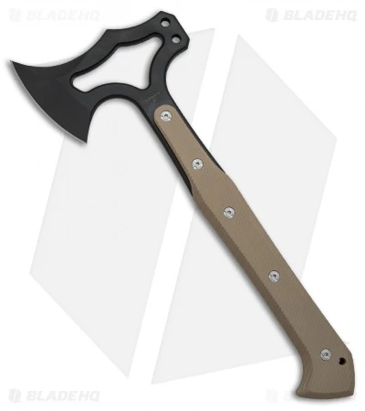 Hogue Knives 14" EX-T01 Tomahawk Axe FDE G-10 1 Hogue Knives 14" EX-T01 Tomahawk Axe FDE G-10