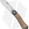 Jack Wolf Knives K9 Jack Slip Joint Pocket Knife Natural Micarta (2.9" Satin)