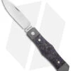 Jack Wolf Knives Vampire Jack Slip Joint Knife Fat Carbon Dark Matter (3" Satin)