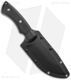 Ka-Bar IFB Drop Point Fixed Blade Knife Black G-10 (4.8" Black) 5350 -EOSS Knives Shop Ka Bar IFB Fixed Blade Black G 10 Black 5350 BHQ 120899 jr sheath