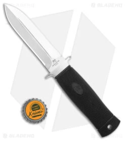 Katz Knives Avenger Boot Fixed Blade Knife Black Kraton (4.5" Satin) -EOSS Knives Shop Katz Knives Avegner Boot Fixed Blade Black Kraton Satin BHQ 55716 jr bottlecap