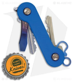 KEY-BAR Preamble Blue G-10 Pocket Key Holder/Organizer 5 KEY-BAR Preamble Blue G-10 Pocket Key Holder/Organizer -EOSS Knives Shop Keybar G 10 Blue BHQ 138320 jr bottlecap