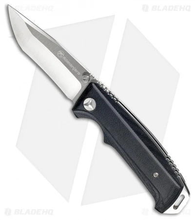 Kilimanjaro Allatro Folding Knife Black G-10 (3.25" Satin) 910119 1 Kilimanjaro Allatro Folding Knife Black G-10 (3.25" Satin) 910119