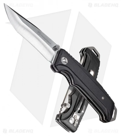 Kilimanjaro Allatro Spring Assisted Knife Black G-10 (3.25" Satin) 910116 2 Kilimanjaro Allatro Spring Assisted Knife Black G-10 (3.25" Satin) 910116 - Image 2