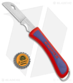 Knipex 7.75" Electrician's Folding Knife (16 20 50 SB) -EOSS Knives Shop Knipex 7.75in Electricians Folding Knife BHQ 178038 jr bottlecap