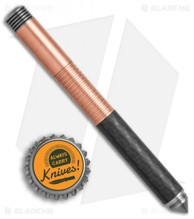 Matthew Martin Tactical 500 Series Screw Cap Pen (Copper/Carbon Fiber) 3 Matthew Martin Tactical 500 Series Screw Cap Pen (Copper/Carbon Fiber) - Image 3