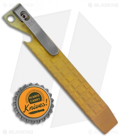 Maverick Customs 4.75" Ti Pocket Pry Bar Tool - Orange Frag 3 Maverick Customs 4.75" Ti Pocket Pry Bar Tool - Orange Frag - Image 3