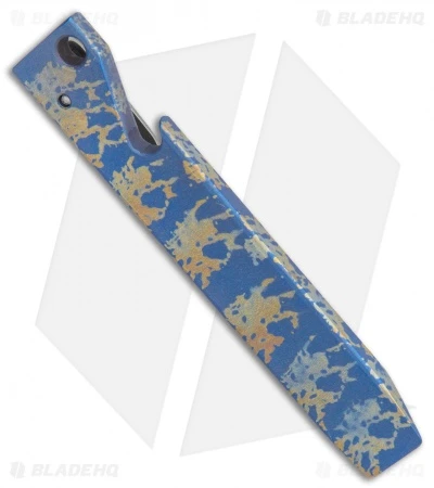 Maverick Customs 4" Ti Pocket Pry Bar Tool - Nebula Bottle Opener 2 Maverick Customs 4" Ti Pocket Pry Bar Tool - Nebula Bottle Opener - Image 2