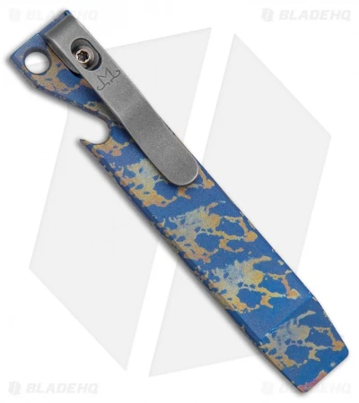 Maverick Customs 4" Ti Pocket Pry Bar Tool - Nebula Bottle Opener 1 Maverick Customs 4" Ti Pocket Pry Bar Tool - Nebula Bottle Opener