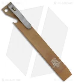 Maverick Customs 5.25" Ti Pocket Pry Bar And Bottle Opener - Brown