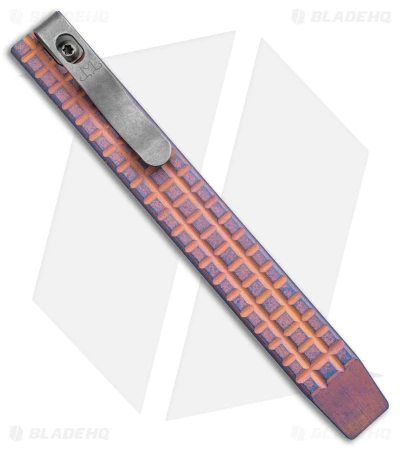 Maverick Customs 5" Ti Pocket Pry Bar Tool - Pink Fragtanium 1 Maverick Customs 5" Ti Pocket Pry Bar Tool - Pink Fragtanium