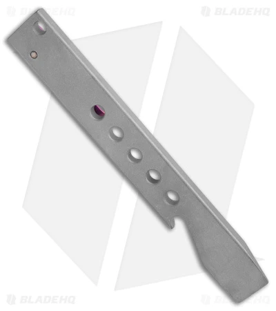 Maverick Customs Pocket Pry Bar Tool SW/Violet Titanium 5 Hole (5") 2 Maverick Customs Pocket Pry Bar Tool SW/Violet Titanium 5 Hole (5") - Image 2