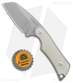 Mercury Kali Sheepsfoot Mini Fixed Blade Knife Natural G10 (2.50" SW) -EOSS Knives Shop Mercury Kali Sheeps Foot Mini Fixed Blade Natural G 10 SW BHQ 179595 jr bottlecap