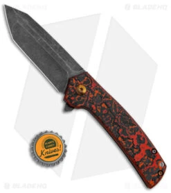 Murray Custom Knife & Tool MF-3 Frame Lock Knife Fat Carbon (3.4" Stonewash) 9 Murray Custom Knife & Tool MF-3 Frame Lock Knife Fat Carbon (3.4" Stonewash) -EOSS Knives Shop Murray Custom Knife and Tool MF 3 Ti FL Fat Carbon BHQ 147575 jr bottlecap
