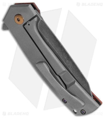 Murray Custom Knife & Tool MF-3 Frame Lock Knife Fat Carbon (3.4" Stonewash) 3 Murray Custom Knife & Tool MF-3 Frame Lock Knife Fat Carbon (3.4" Stonewash) - Image 3