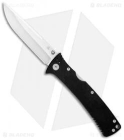 Nemesis Knives MPR-3 Lockback Knife Black G-10 (3.5" Satin) NK-22