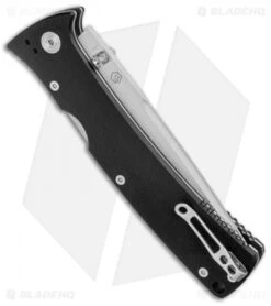 Nemesis Knives MPR-3 Lockback Knife Black G-10 (3.5" Satin) NK-22 6 Nemesis Knives MPR-3 Lockback Knife Black G-10 (3.5" Satin) NK-22 -EOSS Knives Shop Nemesis Knives MPR 3 LB Black G 10 Satin NK 22 BHQ 95274 jr side