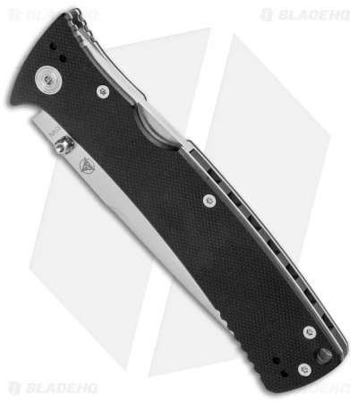 Nemesis Knives MPR-3 Lockback Knife Black G-10 (3.5" Satin) NK-22 2 Nemesis Knives MPR-3 Lockback Knife Black G-10 (3.5" Satin) NK-22 - Image 2