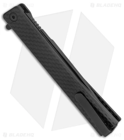 Ocaso Solstice Liner Lock Knife Carbon Fiber (3.5" Black) 3 Ocaso Solstice Liner Lock Knife Carbon Fiber (3.5" Black) - Image 3