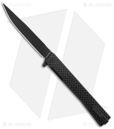 Ocaso Solstice Liner Lock Knife Carbon Fiber (3.5" Black) 1 Ocaso Solstice Liner Lock Knife Carbon Fiber (3.5" Black)