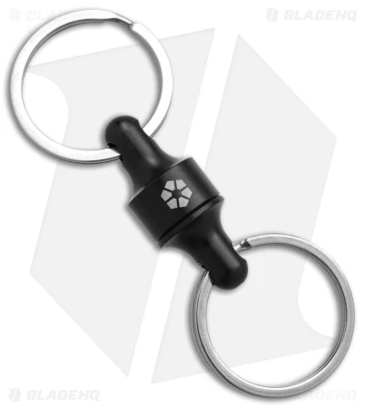 Prometheus Kappa QR Quick Release Keychain System - Black Delrin 1 Prometheus Kappa QR Quick Release Keychain System - Black Delrin
