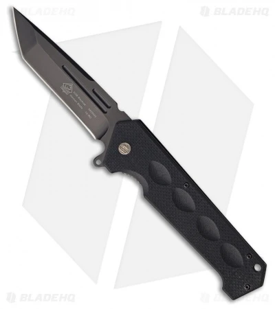 Puma SGB Blackcat 55 Tanto Spring Assisted Knife Black G-10 (4.5 Black) 6625003 1 Puma SGB Blackcat 55 Tanto Spring Assisted Knife Black G-10 (4.5 Black) 6625003
