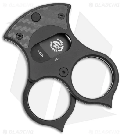 Red Horse Knife Works Condor Cutter Cigar Cutter Carbon Fiber ( Black) 2 Red Horse Knife Works Condor Cutter Cigar Cutter Carbon Fiber ( Black) - Image 2