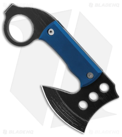 Red Horse Knife Works Karamahawk Mini Tomahawk Exclusive Blue G-10/Kydex Sheath 2 Red Horse Knife Works Karamahawk Mini Tomahawk Exclusive Blue G-10/Kydex Sheath - Image 2