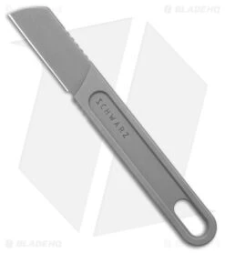 Schwarz Scalpel + Fixed Blade Knife Magnacut W/ Natural Sheath (2.75" SW)