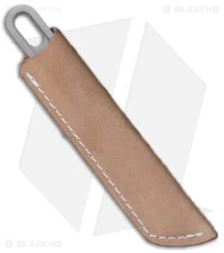 Schwarz Scalpel + Fixed Blade Knife Magnacut W/ Natural Sheath (2.75" SW) -EOSS Knives Shop Schwarz Scalpel plus Fixed Blade Magnacut Natural Sheath SW BHQ 177241 jr sheath