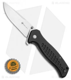 Steel Will Large Barghest Liner Lock Knife Black G-10 (4" Satin) F37-01 7 Steel Will Large Barghest Liner Lock Knife Black G-10 (4" Satin) F37-01 -EOSS Knives Shop Steel Will Barghest Liner Lock Knife Black G 10 4in Satin F37 01 BHQ 115845 LS Bottlecap
