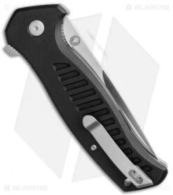 Steel Will Large Barghest Liner Lock Knife Black G-10 (4" Satin) F37-01 6 Steel Will Large Barghest Liner Lock Knife Black G-10 (4" Satin) F37-01 -EOSS Knives Shop Steel Will Barghest Liner Lock Knife Black G 10 4in Satin F37 01 BHQ 115845 LS Side