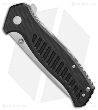 Steel Will Large Barghest Liner Lock Knife Black G-10 (4" Satin) F37-01 2 Steel Will Large Barghest Liner Lock Knife Black G-10 (4" Satin) F37-01 - Image 2