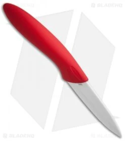 Stone River Gear Two Piece White/Red Ceramic Knife Set - SRG23CKR 12 Stone River Gear Two Piece White/Red Ceramic Knife Set - SRG23CKR -EOSS Knives Shop Stone River Gear 2 Piece White Red SRG23CKR BHQ 51680 jr knife 2 spine