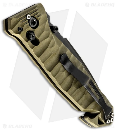 TB Outdoor CAC S200 Utility Bar Lock Knife OD Green Polymer (3.7" Black) 2 TB Outdoor CAC S200 Utility Bar Lock Knife OD Green Polymer (3.7" Black) - Image 2