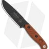 TOPS Knives Baja 4.5 Reserve Edition Fixed Blade Brown Micarta (4.9" Black)