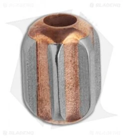 TiSurvival Copper/Ti Hex XL Lanyard Bead - Anodized