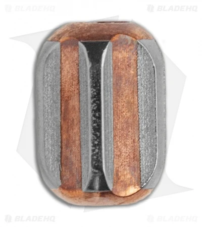 TiSurvival Copper/Ti Hex XL Lanyard Bead - Anodized 2 TiSurvival Copper/Ti Hex XL Lanyard Bead - Anodized - Image 2