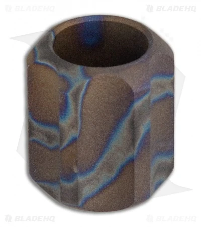 TiSurvival Slip Lanyard Bead - Stonewashed Anodized 2 TiSurvival Slip Lanyard Bead - Stonewashed Anodized - Image 2