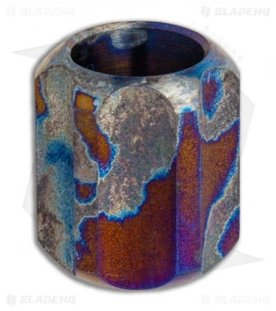 TiSurvival Slip Lanyard Bead - Sandblasted Anodized 2 TiSurvival Slip Lanyard Bead - Sandblasted Anodized - Image 2