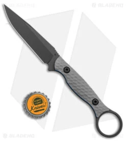 Toor Knives Anaconda Fixed Blade Knife Stealth Gray G-10 (3.75" Black) 7 Toor Knives Anaconda Fixed Blade Knife Stealth Gray G-10 (3.75" Black) -EOSS Knives Shop Toor Knives Anaconda Fixed Blade Stealth Gray G 10 Black BHQ 145131 jr bottlecap