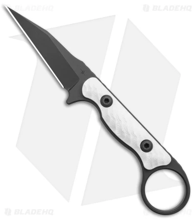 Toor Knives Jank Shank Tactical Fixed Blade Knife White G-10 (3" Black) 1 Toor Knives Jank Shank Tactical Fixed Blade Knife White G-10 (3" Black)