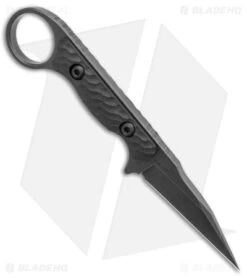 EOSS Knives Shop -EOSS Knives Shop Toor Knives G 10 Jank Shank Shadow Carbon Fixed Blade Black BHQ 139080 jr spine