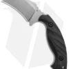 Toor Knives Karsumba Karambit Fixed Blade Black Canvas Micarta (2.5" SW)