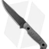 Toor Knives Krypteia Stealth Fixed Blade Knife Gray G-10 (4" Black Stonewash)
