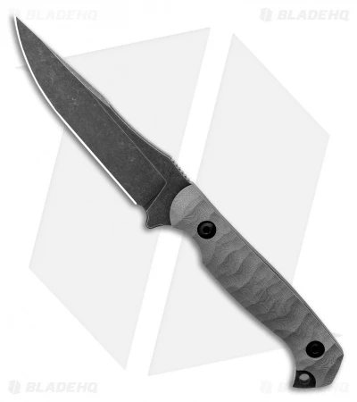 Toor Knives Krypteia Stealth Fixed Blade Knife Gray G-10 (4" Black Stonewash) 1 Toor Knives Krypteia Stealth Fixed Blade Knife Gray G-10 (4" Black Stonewash)