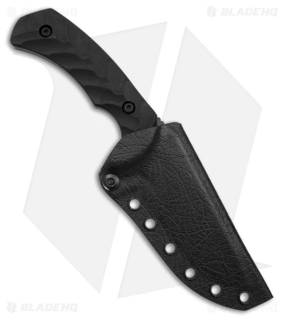 Toor Knives Mullet Fixed Blade Knife Ebony Wood (4" Black) 3 Toor Knives Mullet Fixed Blade Knife Ebony Wood (4" Black) - Image 3