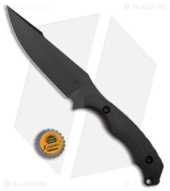 Toor Knives Raven Fixed Blade Knife Black G-10 (5.5" Black) 7 Toor Knives Raven Fixed Blade Knife Black G-10 (5.5" Black) -EOSS Knives Shop Toor Knives Raven Blade Black G 10 Black BHQ 174496 jr bottlecap